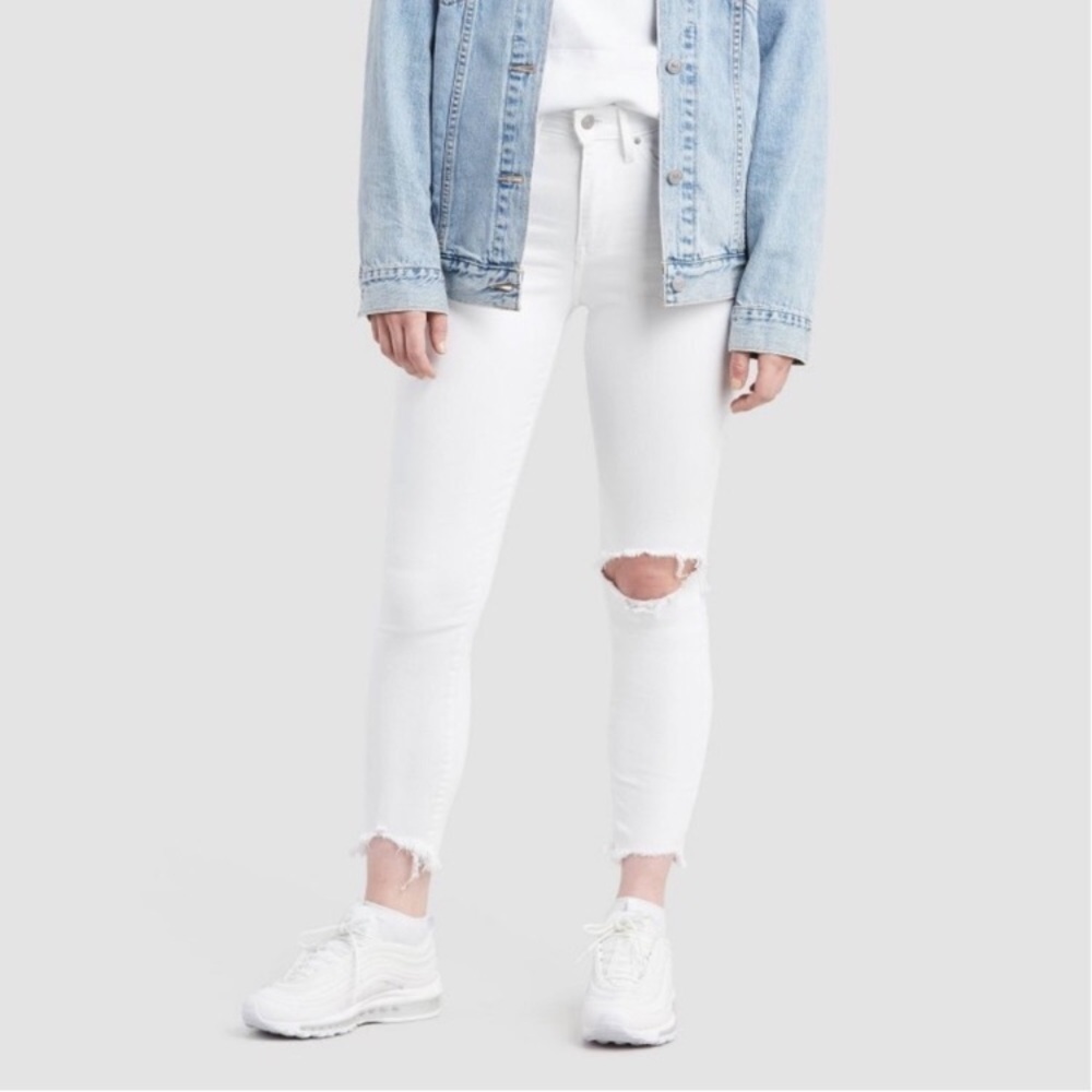 Levi's  721 High Rise SKINNY Ankle Jeans 9A.